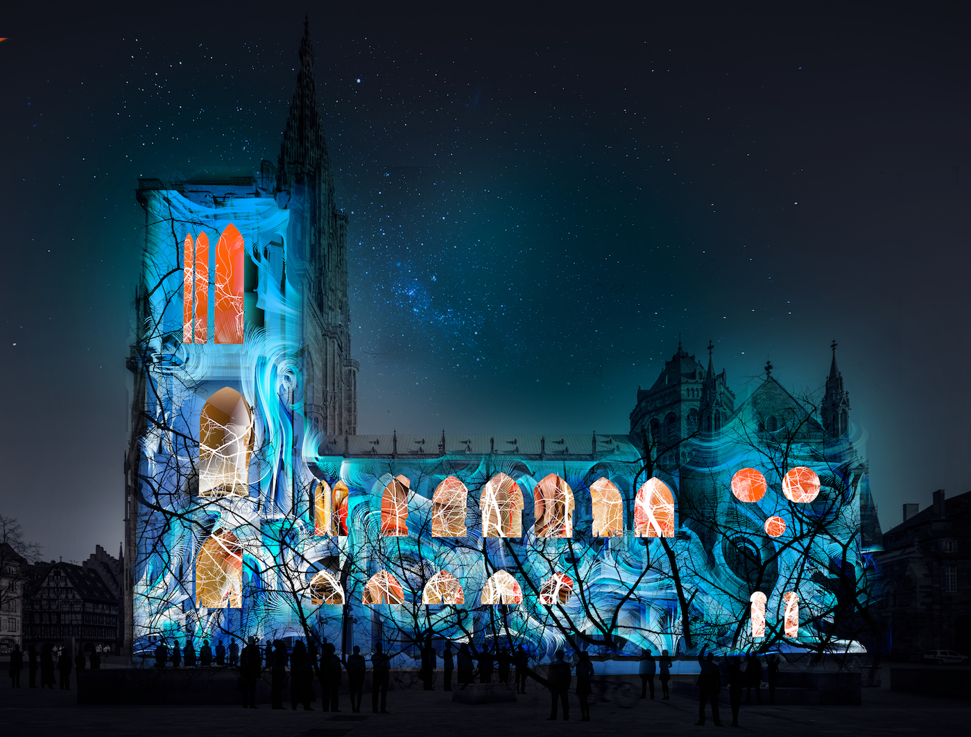 Illumination de la cathédrale à Strasbourg en 2022 : tout savoir sur les spectacles son et lumière
