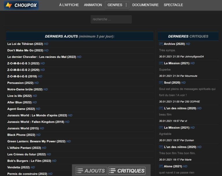 Sites Streaming Gratuitement Sans Compte