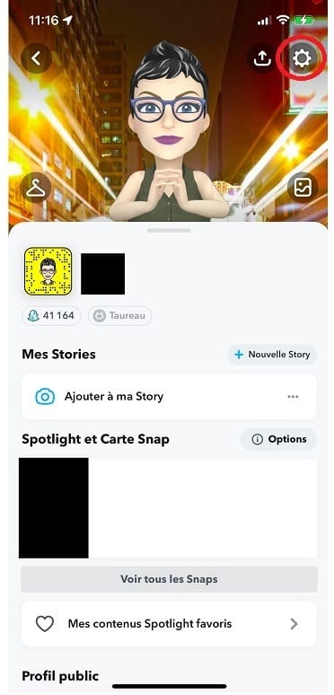 Comment mettre Snapchat en noir sur iPhone (iOS)