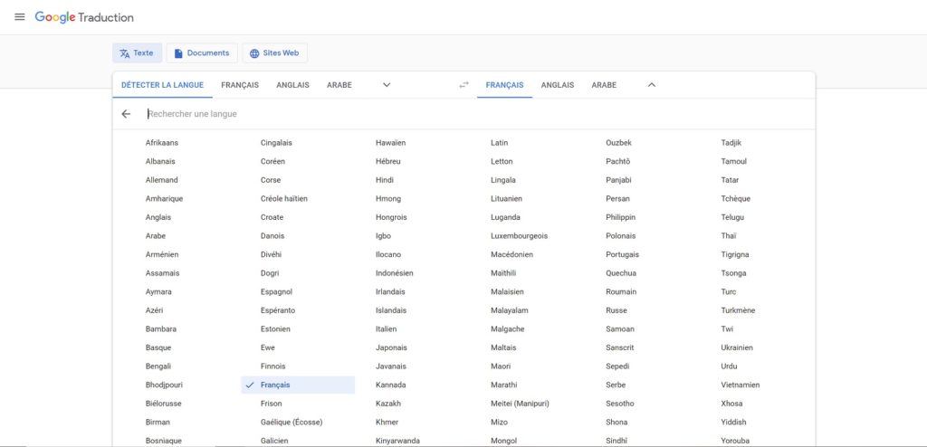 GG Trad : 107 langues disponibles sur  Google Traduction en 2022
