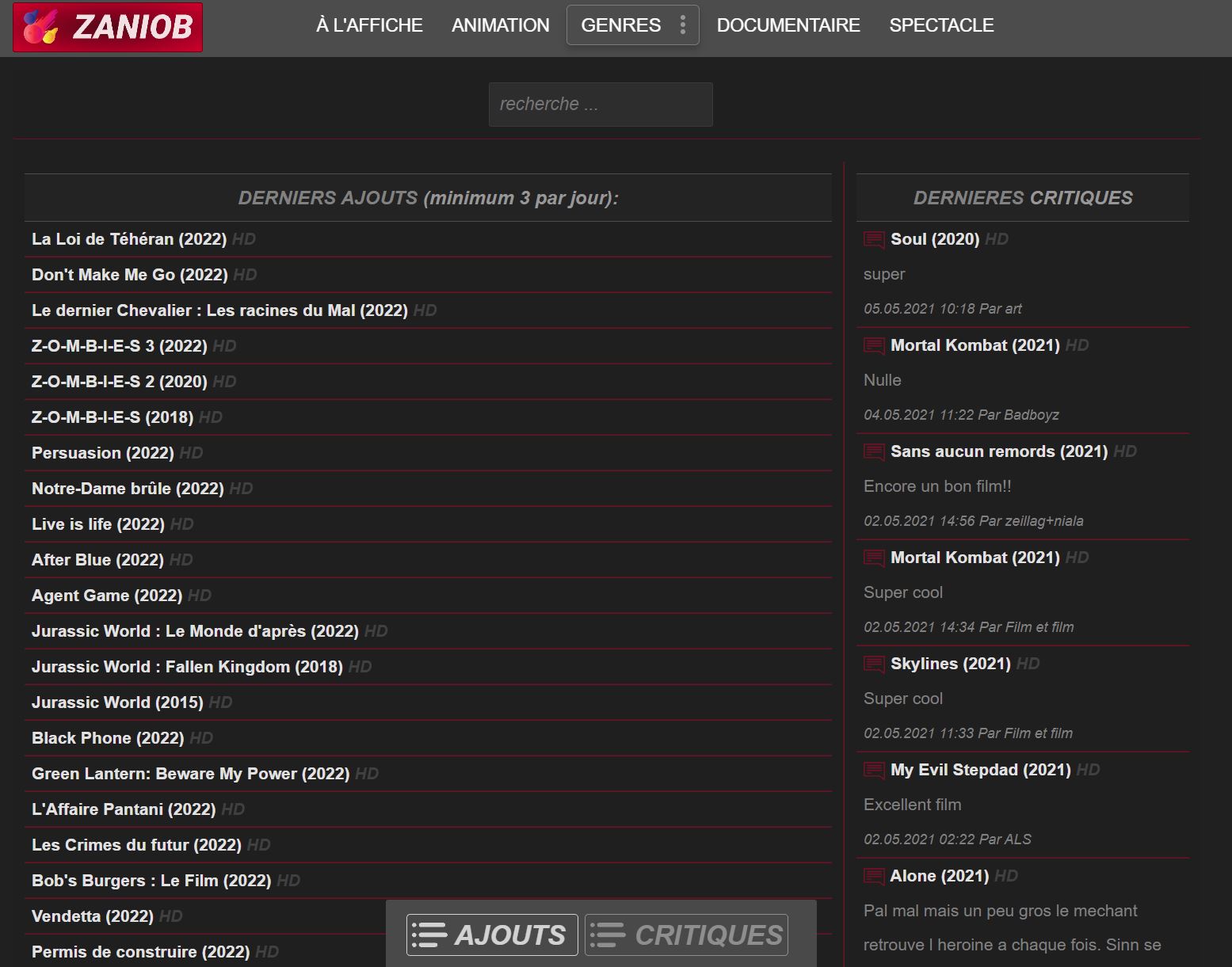 Sites Streaming Gratuitement Sans Compte