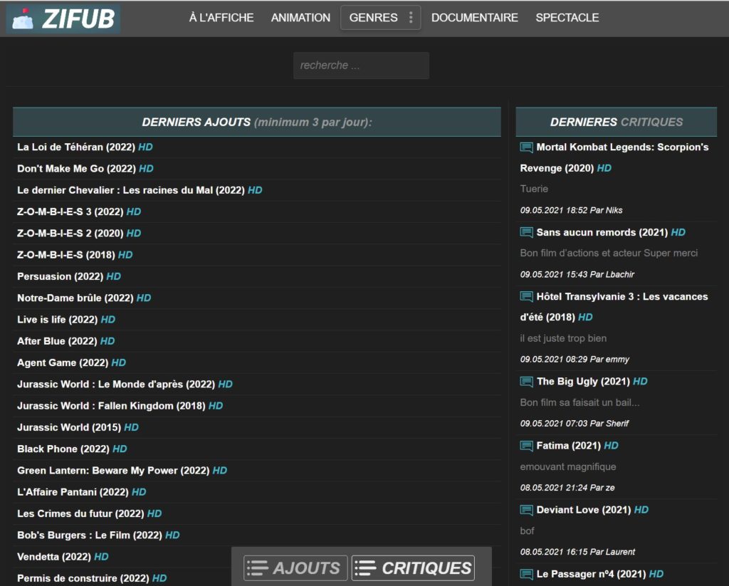 Zifub ne fonctionne plus ? Tout savoir sur la nouvelle adresse et comment accéder à zifub.com en 2023 (ex Mildip)