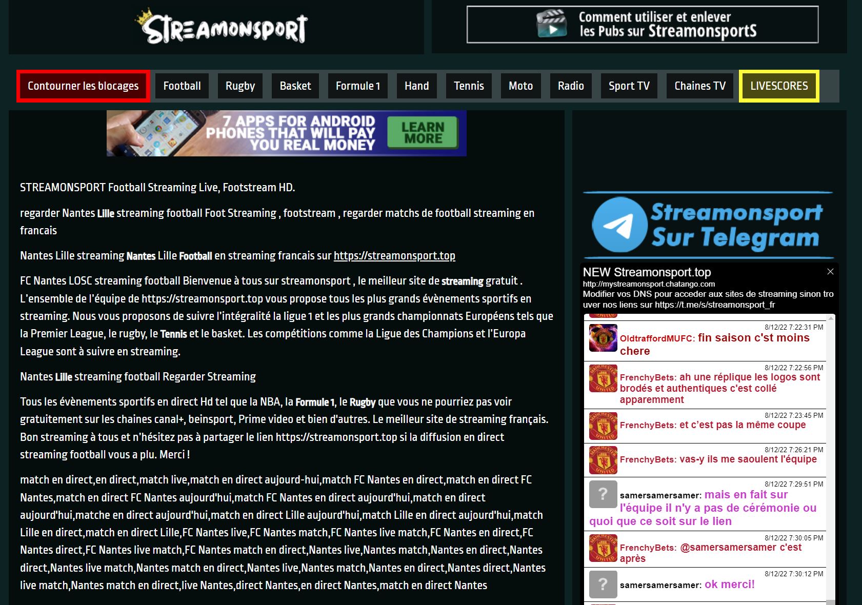 StreamonSport tout savoir sur la nouvelle adresse streamonsport.top