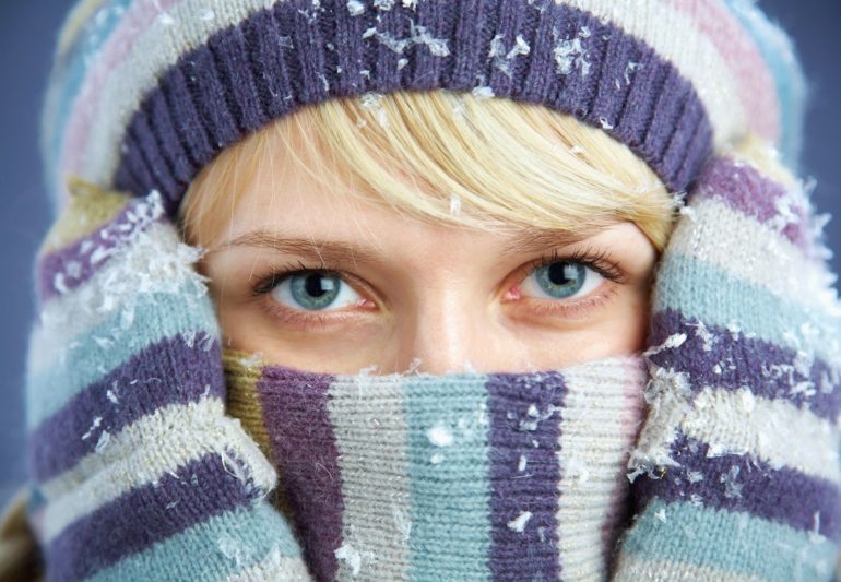 Sensation de froid intense à l