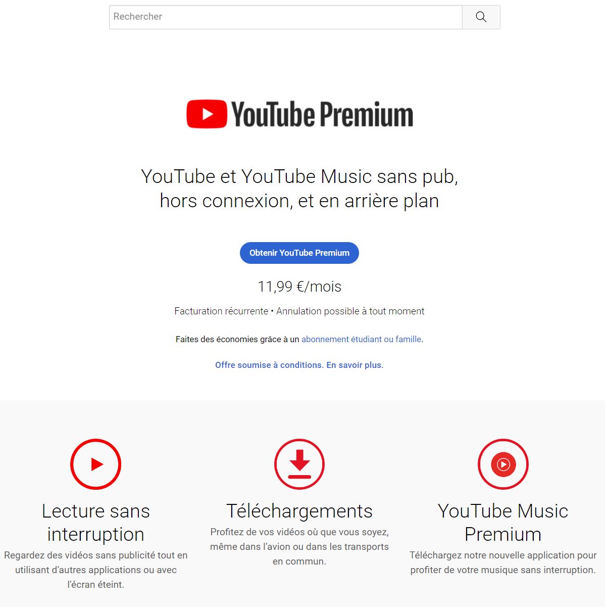 YouTube sans pub comment payer YouTube Premium moins cher à 0,89€ grâce à la technique du VPN