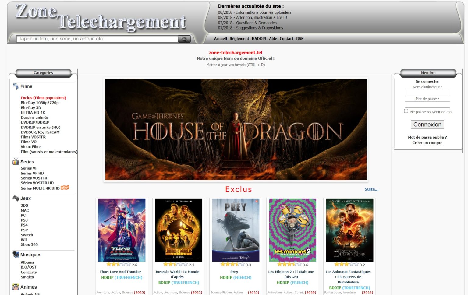 Zone Telechargement ne fonctionne plus ? Tout savoir sur la nouvelle