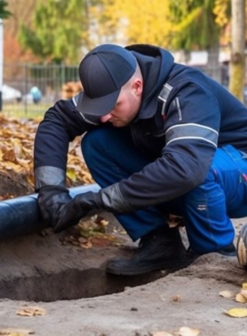 Comment déboucher une canalisation enterrée
