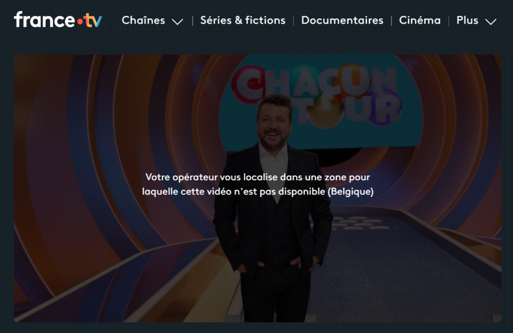 franec.tv n'est pas accessible à l'étranger