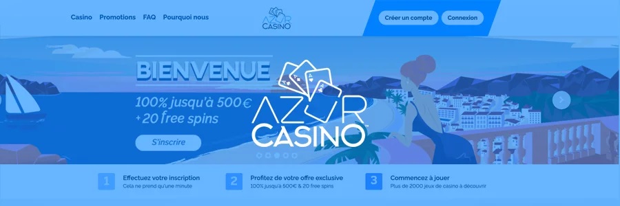 Retraits rapides et fluides de Casino Azur en ligne pour les joueurs français