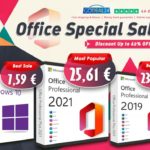 Office 2021 à vie pour 25,61€ et Windows 10 Pro pour 7,59€ en vente spéciale chez Godeal24