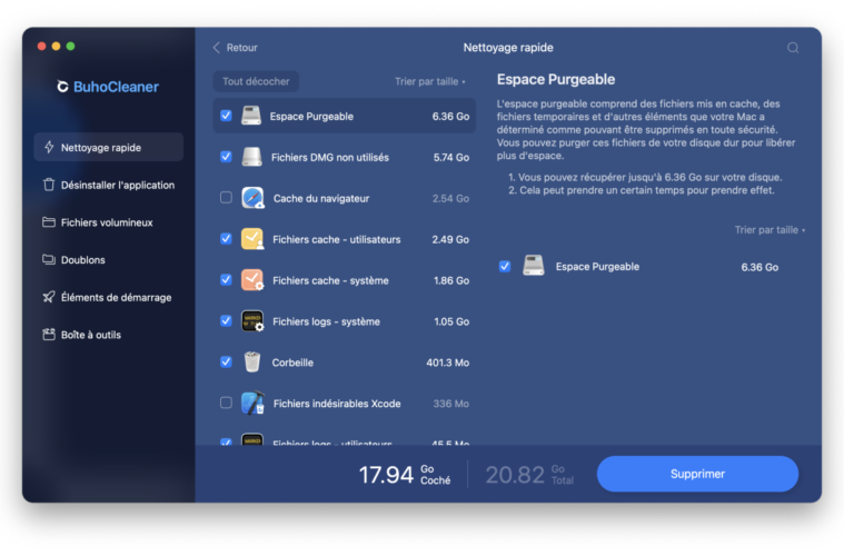 Le meilleur logiciel pour optimiser votre Mac - BuhoCleaner