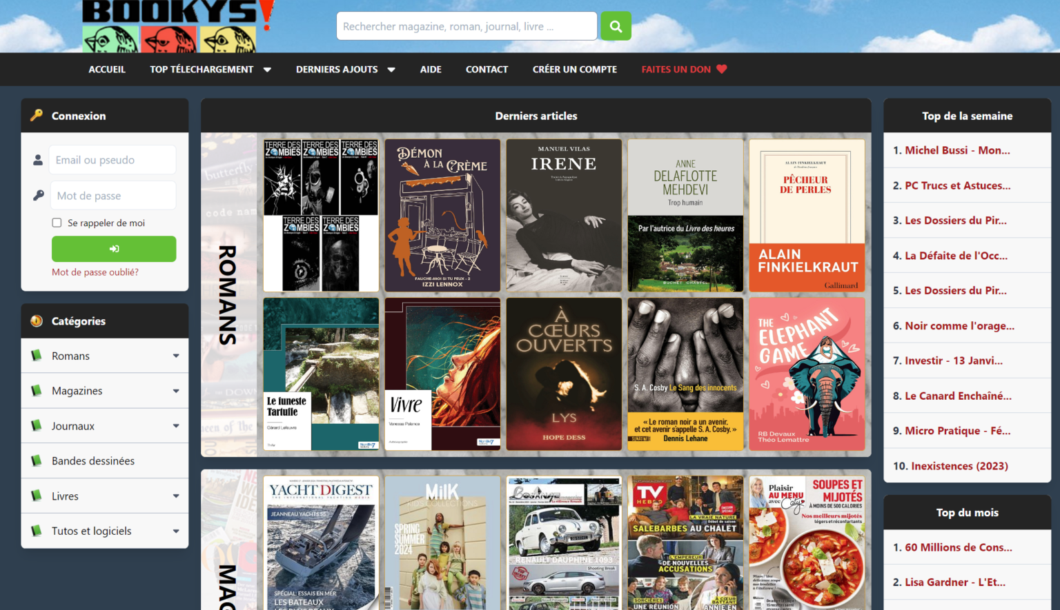 Bookys ne fonctionne plus ? Voici la nouvelle adresse janvier 2024