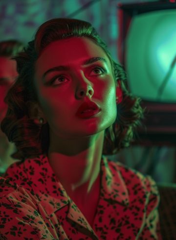 À partir de quand peut-on voir des films utilisant le principe de la trichromie