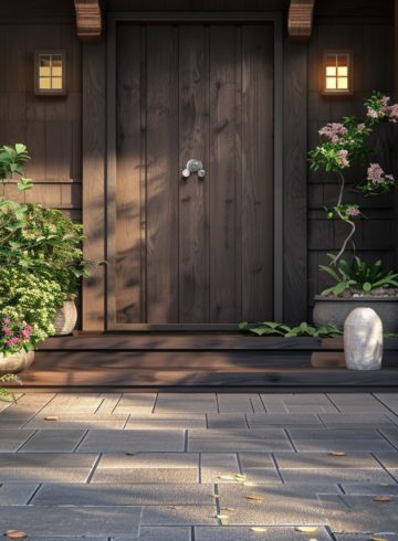 Aménagement d'une entrée de maison extérieur pas cher : astuces et idées pour embellir son extérieur