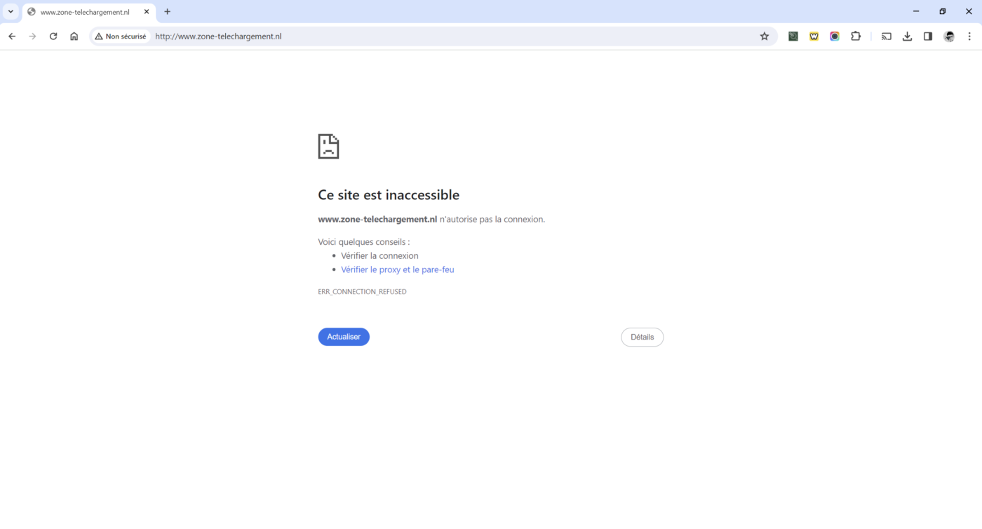 Zone Telechargement ne fonctionne plus ? Voici la nouvelle adresse