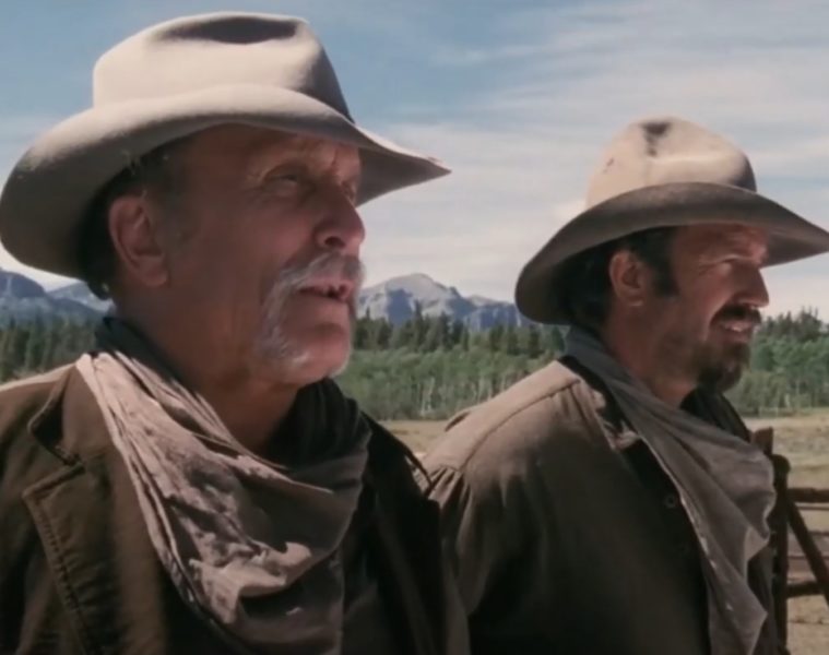 Boss Spearman et Charley Waite dans le western Open Range