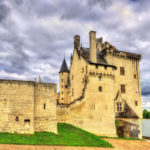 Chateau de Montsoreau on the bank of the Loire in France