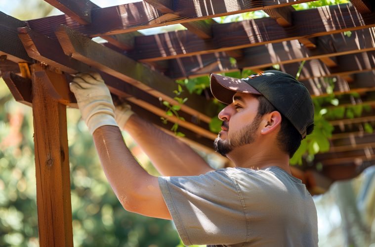 La rénovation d'une pergola pour sublimer votre espace extérieur