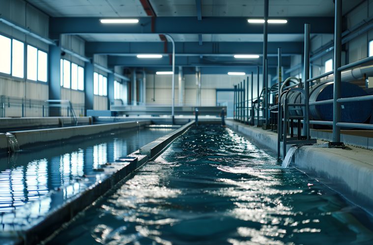 Systèmes de recyclage de l'eau pour les centres aquatiques
