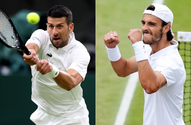 Djokovic vs Musetti (1/2 finale Wimbledon) diffusé en direct sur une chaîne TV gratuite