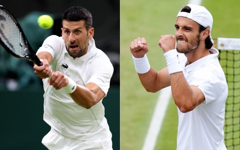 Djokovic vs Musetti (1/2 finale Wimbledon) diffusé en direct sur une chaîne TV gratuite