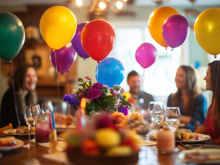 Décoration d'anniversaire adulte : nos idées et astuces pour une fête inoubliable