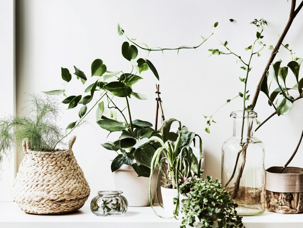 Ajouter des éléments naturels est essentiel dans une déco scandinave.