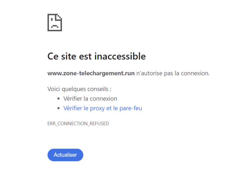 Zone Telechargement ne fonctionne plus ? Voici la nouvelle adresse