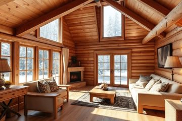 Aménagement intérieur d'un chalet en bois : comment créer une ambiance chaleureuse