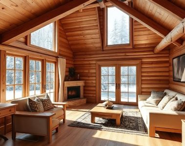 Aménagement intérieur d'un chalet en bois : comment créer une ambiance chaleureuse