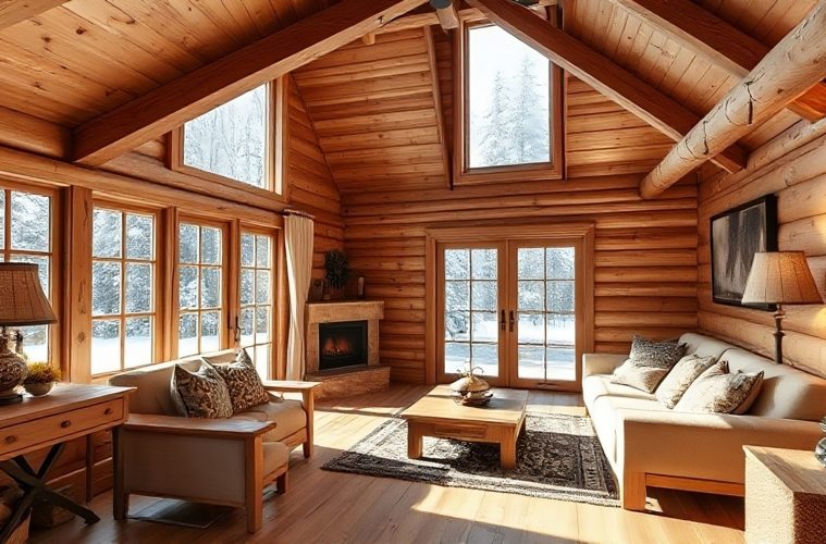 Aménagement intérieur d'un chalet en bois : comment créer une ambiance chaleureuse