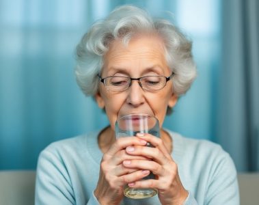 Déshydratation chez la personne âgée, que faire ?