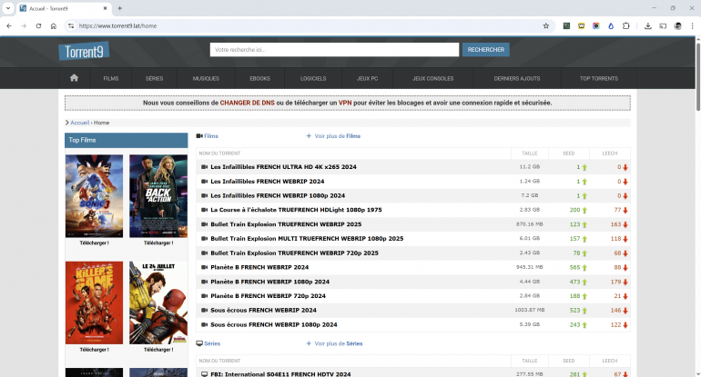 Torrent9.me Ne Fonctionne Plus Comment Faire Pour Telecharger