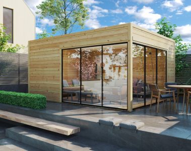 Travailler depuis son jardin : le boom des petits chalets en bois