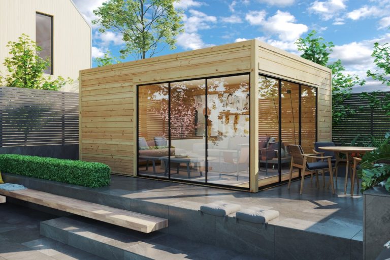 Travailler depuis son jardin : le boom des petits chalets en bois