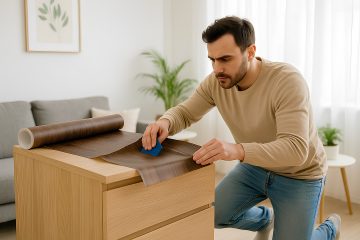 Pourquoi choisir un revêtement adhésif pour relooker vos meubles ?