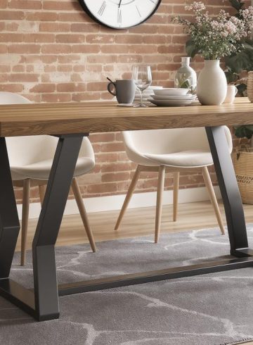 Quel pied de table en métal choisir selon le style de votre intérieur ?