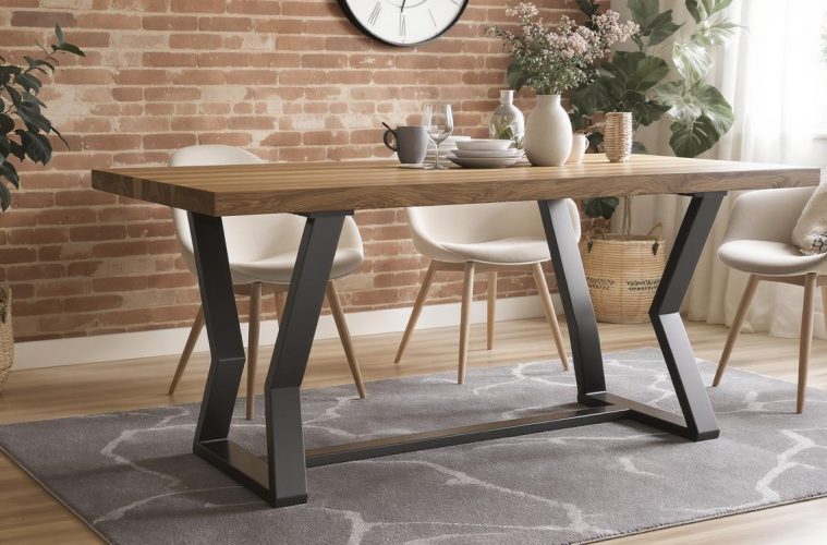 Quel pied de table en métal choisir selon le style de votre intérieur ?