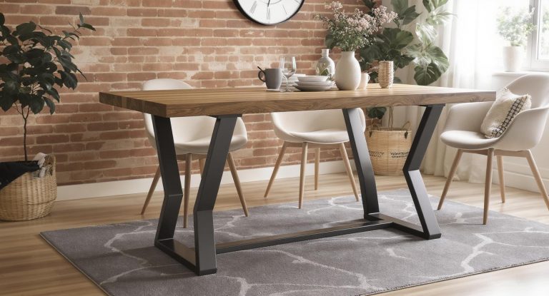 Quel pied de table en métal choisir selon le style de votre intérieur ?