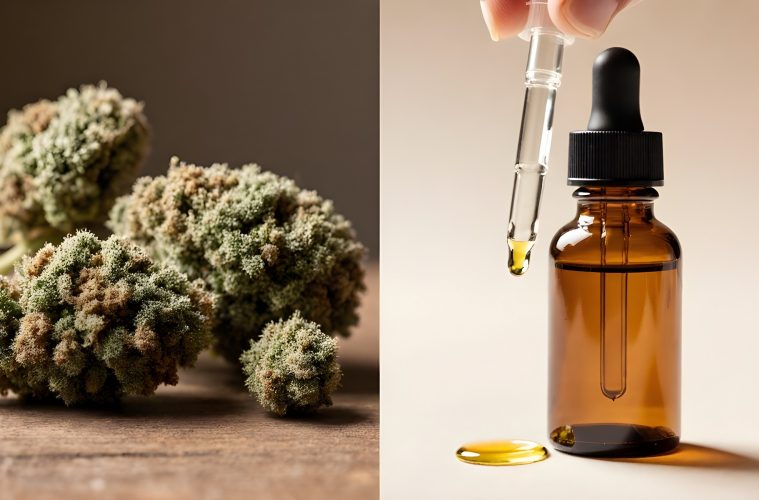 Fleurs de CBD ou huile : quelles différences pour les débutants ?