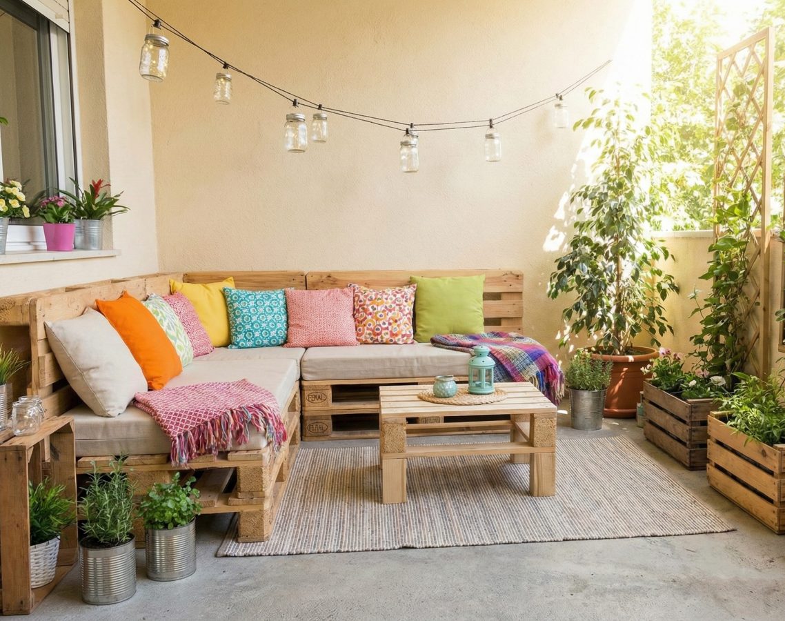 Aménager une petite terrasse pas cher : astuces et DIY