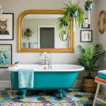 Donnez à votre salle de bains une atmosphère originale