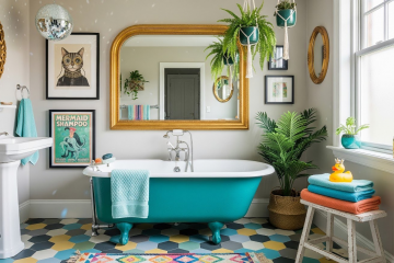 Donnez à votre salle de bains une atmosphère originale