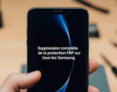 Suppression complète de la protection FRP sur tous les Samsung