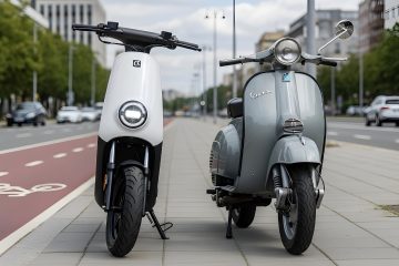 Scooter électrique vs scooter thermique : coût quotidien