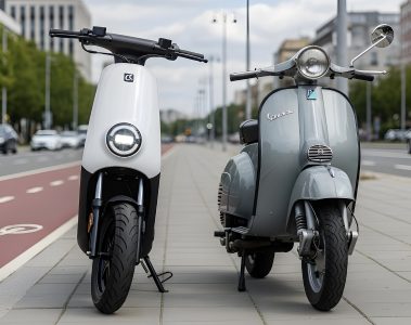 Scooter électrique vs scooter thermique : coût quotidien