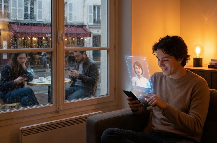 Pourquoi de plus en plus de Français choisissent un compagnon virtuel plutôt que le dating