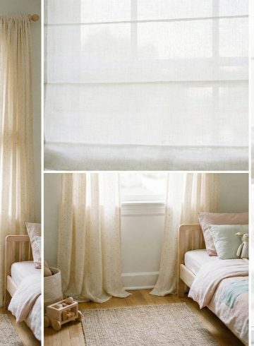 Harmoniser store bateau et rideaux dans une chambre d’enfant sans alourdir la décoration