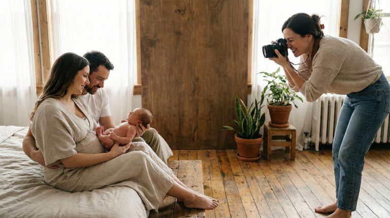 Photographe grossesse naissance | Conseils pro 2026