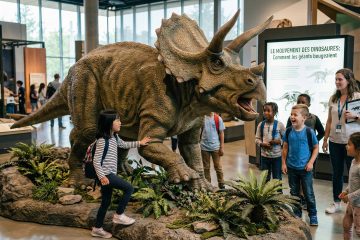 Apprendre par le mouvement : le rôle éducatif des dinosaures animatroniques